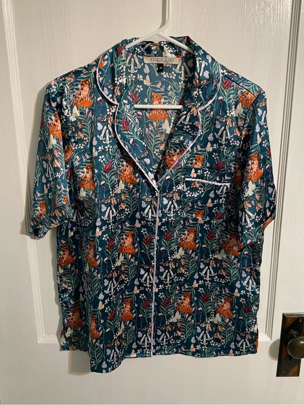 Their Nibs PJ set- owl floral